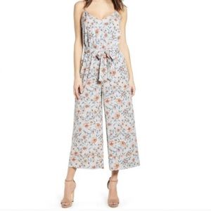 Leith Floral Wide-leg Jumpsuit
